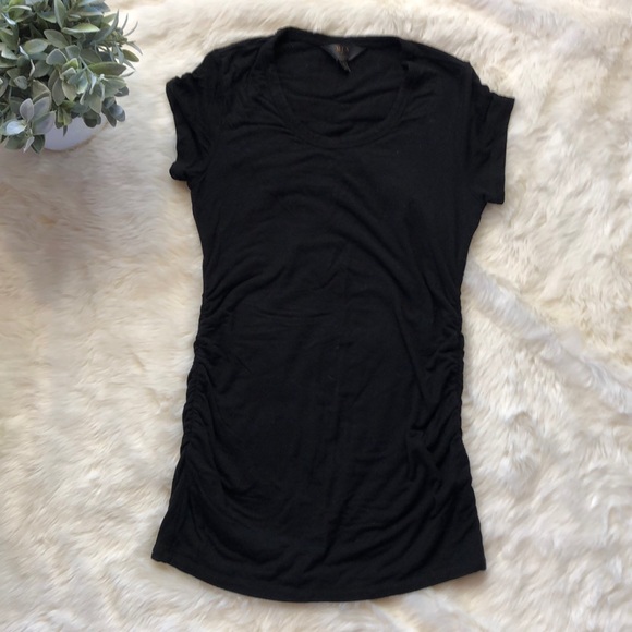 41 Hawthorn Tops - 41 Hawthorn Black Maternity Tee XS